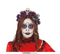 FIESTAS GUIRCA Serre-tête fleurs grises