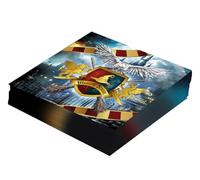 Fiestas Guirca – Serviettes de magicien jetables, 20 pièces (16×16 cm) – Multicolore
