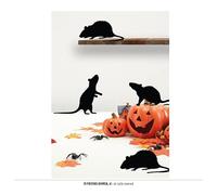 Fiestas Guirca - Silhouette rats (lot de 4)