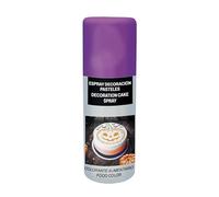 FIESTAS GUIRCA | Spray de Décoration Gâteaux Lila (100 ml) - Ustensile de Cuisine pour Décorer Gâteaux et Desserts - Idéal pour Halloween et Fêtes à Thème - Accessoire de Pâtisserie - Lila