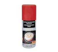 FIESTAS GUIRCA | Spray Décoratif pour Gâteaux Rouge (100 ml) - Ustensile de Cuisine pour Décorer Gâteaux et Desserts - Idéal pour Halloween et Fêtes à Thème - Accessoire de Pâtisserie - Rouge