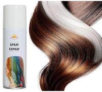 FIESTAS GUIRCA | Spray pour Cheveux Blanc (125ml) - Maquillage en Spray pour Halloween, Anniversaires, Nouvel An et Célébrations - Peinture Capillaire pour Adultes et Enfants - Blanc