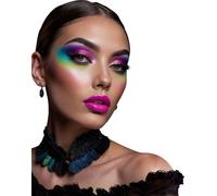 FIESTAS GUIRCA | Stick de Maquillage (Taille Unique) - Peinture Faciale pour Costumes d'Halloween et Oktoberfest - Idéal pour Fêtes d'Horreur et Célébrations (Adulte Unisexe)