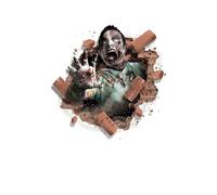 FIESTAS GUIRCA Sticker Mural Zombie