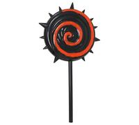 FIESTAS GUIRCA | Sucette Rouge et Noire (20 cm) - Accessoire de Costume pour Clowns d'Halloween et Fêtes d'Épouvante - Idéal pour Enfants et Adultes - Arme Jouet pour Carnaval et Plus - Rouge Noir