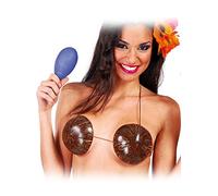 Fiestas Guirca Unique Taille Soutien-Gorge Coque de Noix de Coco
