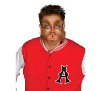 FIESTAS GUIRCA Werewolf Eyebrows and Sideburns Set Halloween Disguise Werewolf Fancy Dress Accessory Self Adhesive Stick On Facial Hair
