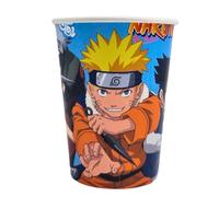 FIESTORA, Naruto Lot de 8 verres jetables et résistants pour fête d'anniversaire à thème