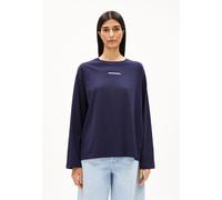 FIETAA DIFFERENCE T-SHIRT À MANCHES LONGUES | Fabriqué à partir de 100 % coton biologique - bleu (M)
