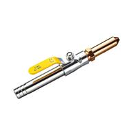 Fieuaah Pulvérisateur d ' Eau en Laiton réglable, Four Point White Bal | Nettoyage multifonctionnel, arrosage du jardin, Irrigation Multiple, facile à, pulvérisateur à tuyau