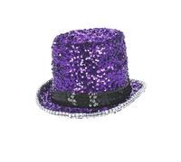 Fièvre de Luxe Feutre & Haut Sequin Chapeau Cirque Déguisement Monsieur Loyal