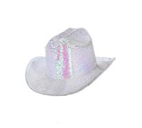 Fièvre de Luxe Sequin Cowgirl Chapeau Adultes Costume Western Accessoire