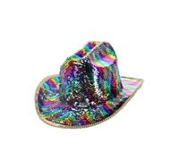 Fièvre de Luxe Sequin Cowgirl Chapeau Adultes Costume Western Accessoire