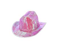 Fièvre de Luxe Sequin Cowgirl Chapeau Adultes Costume Western Accessoire