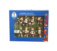 FIFA Coupe du Monde 2018 - Mascotte officielle - set de 8 figurines PVC dans une box