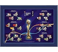 FIFA Coupe du Monde féminine France 2019™ Pin Collection Nations with Mascot Pic Adulte Unisexe Réplique Taille Unique