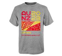 FIFA T-Shirt Officiel 2023 pour Femme Coupe du Monde de Football Adulte Supporter Espagne (1 pièce)