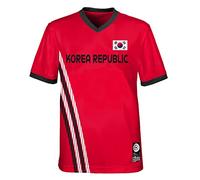 FIFA T-Shirt Unisexe Officiel 2023 pour Femme Coupe du Monde de Football 2023 T-Shirt de l'équipe de la Corée du Sud (1 pièce)