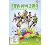 FIFA WM 2014 - ALLE SPIELE DER DEUTSCHEN MANNSCHAFT 7 DVD NEUF MANUEL NEUFER/
