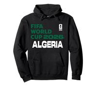 FIFA World CUP26 Algérie Bloc de Lettres Sweat à Capuche