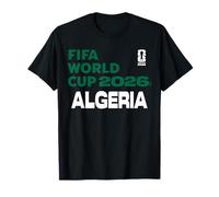 FIFA World CUP26 Algérie Bloc de Lettres T-Shirt
