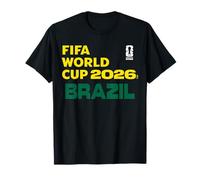 FIFA World CUP26 Brazil Block Letters T-Shirt