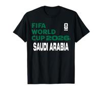FIFA World CUP26 Saudi Arabia Block Letters T-Shirt