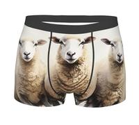 fifbird Boxer extensible pour homme avec ceinture élastique, Noir , L