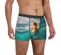 fifbird Boxer pour homme - Sous-vêtement de natation sous-marin respirant avec ceinture élastique, multicolore, XXL