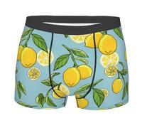 fifbird Boxer respirant et léger pour homme, citron, M