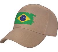 fifbird Casquette de baseball unisexe avec drapeau du Brésil pour adulte, naturel, Taille unique