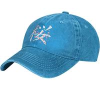 fifbird Casquette de baseball unisexe de cowboy japonaise Sakura Kanji réglable, bleu, Taille unique
