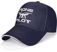 fifbird Drone Pilot Casquette de baseball réglable classique, bleu marine, Taille unique