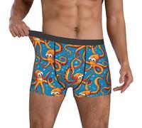 fifbird Fun3 Boxer respirant pour homme avec ceinture élastique, multicolore, XXL
