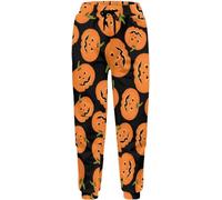 fifbird Pantalon de jogging léger et décontracté avec poches, taille S, Citrouilles, 36-41