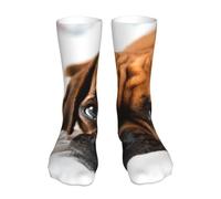 fifbird Puggle Puppy Crew Chaussettes de compression décontractées fantaisie Chaussettes de sport 40 cm de long Unisexe, comme sur l'image, taille unique