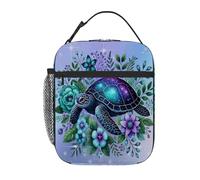 fifbird Sac à déjeuner isotherme léger à motif abstrait de camion - Sac à déjeuner réutilisable - Portable et étanche - Seau à déjeuner