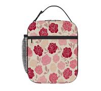 fifbird Sac à déjeuner isotherme léger et coloré en forme de girafe - Réutilisable - Portable - Étanche - Seau à déjeuner