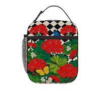 fifbird Sac à déjeuner isotherme léger et réutilisable avec motif de lune verte et portable et étanche