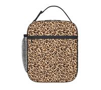 fifbird Sac à déjeuner isotherme portable avec écailles de poisson rouge coloré - Récipient à déjeuner épais réutilisable pour le travail, le pique-nique, l'école