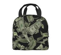 fifbird Sac à déjeuner isotherme portable de grande capacité, motif tie-dye - Épais et réutilisable - Pour le travail, le pique-nique, l'école, les adultes