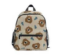 fifbird Sac à dos de 30,5 cm - Sac à dos léger et durable - Motif poissons et sirènes, Multicolore-665, taille unique
