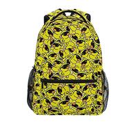 fifbird Sac à dos unisexe en forme de canard, flamant rose, anneau de natation, pour ordinateur portable, école, voyage, sac à dos pour affaires, lunettes de soleil canard en caoutchouc, sac à dos
