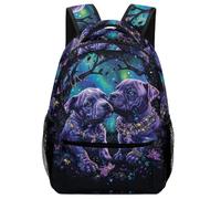 fifbird Sac à dos unisexe en tissu sergé robuste motif animal - Beau sac de jour sur le thème des papillons