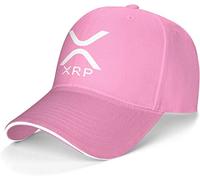 fifbird Xrp Ripple Casquette de baseball classique réglable, rose, Taille unique