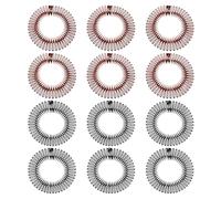 Fiffeur De Cheveux En 12 Parties, Finisseur De Cheveux Simple, Peigne À Cheveux En Plastique Flexible, Mèche De Lady, Accessoires Pour Coiffures.