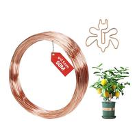 FIFIBANG Fil de Cuivre Émaillé 0.5mmX 50M, T2 Fil de Cuivre Nu, Fil de cuivre isolé Pur pour Soudure, Appareil, Artisanat DIY, Solénoïde