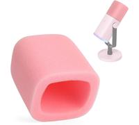 Fifine Am8 Bonnette Micro Anti Pop - Fifine Am8 Mousse Micro Anti Vent Anti Bruit Professionel Filtre En Mousse Compatible Avec Fifine Microphone Usb Xlr Par (Rose Pâle)