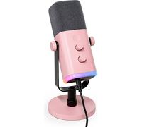 FIFINE AM8 USB/XLR Gaming Microphone pour streaming podcast studio, USB Dynamic Microphone PC, Rose
