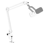 FIFINE Bras de microphone, support de microphone réglable, adaptateur 3/8"" à 5/8""